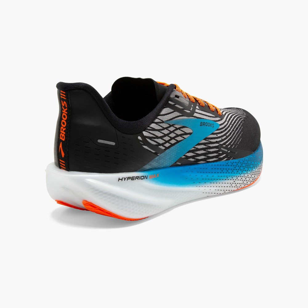 Chaussure d'Athlétisme Brooks Hyperion Max Noir Grise Homme | LMV-2341923